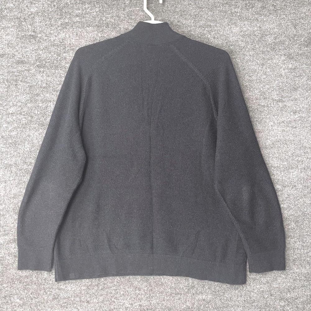 Lululemon Engineered Warmth Half Zip Pullover Black Textured Knit XXL LM3ENGS - Picture 3 of 7